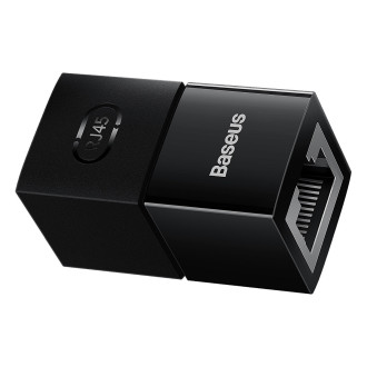 Síťový vazební člen Ethernet RJ-45 kabelový konektor Baseus AirJoy Series 10 ks - černý