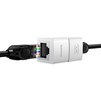 Síťový vazební člen Ethernet RJ-45 kabelový konektor Baseus AirJoy Series 10 ks - bílý