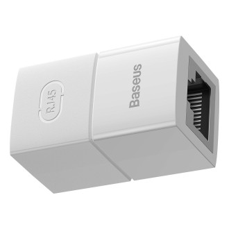 Síťový vazební člen Ethernet RJ-45 kabelový konektor Baseus AirJoy Series 10 ks - bílý