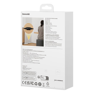Síťový vazební člen Ethernet RJ-45 kabelový konektor Baseus AirJoy Series 10 ks - bílý