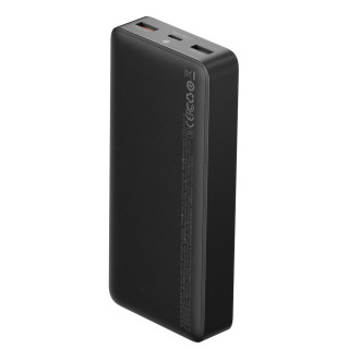 Powerbanka 10000mAh USB / USB C 25W PD QC + USB C 60W Kabel Baseus Bipow - černý