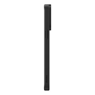 Obrněné pouzdro pro iPhone 14 Pro Max kompatibilní s tvrzeným sklem MagSafe Baseus Synthetic Fiber - černé