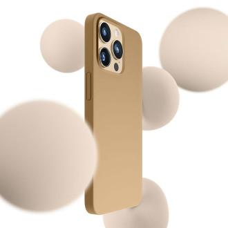 Apple iPhone 14 Pro Max – 3mk Hardy Silicone MagCase Gold