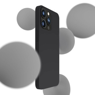 Apple iPhone 14 Pro - 3mk Hardy silikonové pouzdro MagCase Graphite
