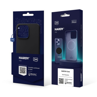 Apple iPhone 14 Pro - 3mk Hardy silikonové pouzdro MagCase Graphite