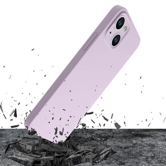 Apple iPhone 14 Plus – 3mk Hardy silikonové pouzdro MagCase světle fialové