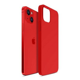 Apple iPhone 14 - 3mk Hardy Silicone MagCase Red