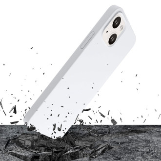 Apple iPhone 14 - 3mk Hardy silikonové pouzdro MagCase bílé