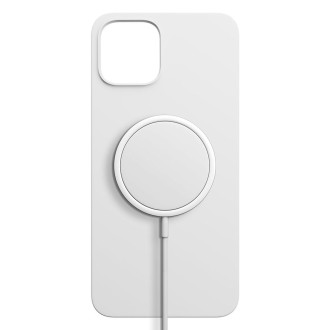 Apple iPhone 14 - 3mk Hardy silikonové pouzdro MagCase bílé