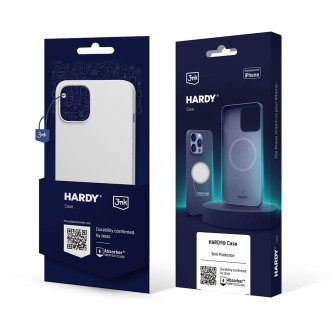 Apple iPhone 14 - 3mk Hardy silikonové pouzdro MagCase bílé
