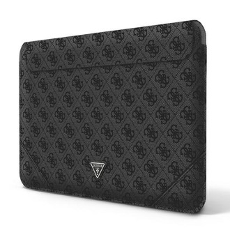 Guess Sleeve GUCS14P4TK 13/14&quot; černá/černá 4G logo Uptown Triangle