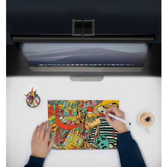 LED lampa Baseus řady i-wok pro osvětlení obrazovky stolního monitoru černá (DGIWK-P01)