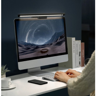 LED lampa Baseus řady i-wok pro osvětlení obrazovky stolního monitoru černá (DGIWK-P01)