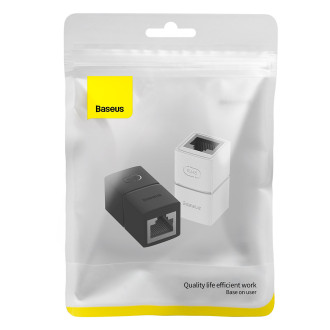 Síťový konektor Baseus AirJoy Series RJ-45 Ethernetový kabelový konektor 1 ks - černý