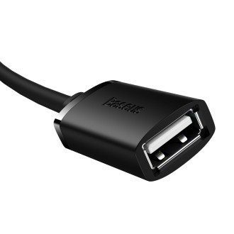 Prodlužovací kabel USB 2.0 0,5m Baseus AirJoy Series - černý