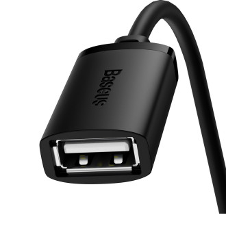 Prodlužovací kabel USB 2.0 0,5m Baseus AirJoy Series - černý