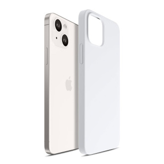 Apple iPhone 14 Plus – 3mk Hardy silikonové pouzdro MagCase White