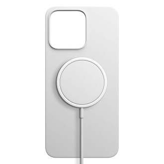 Apple iPhone 14 Pro - 3mk Hardy silikonové pouzdro MagCase White