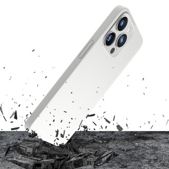 Apple iPhone 14 Pro Max - 3mk Hardy silikonové pouzdro MagCase bílé