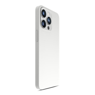 Apple iPhone 14 Pro Max - 3mk Hardy silikonové pouzdro MagCase bílé