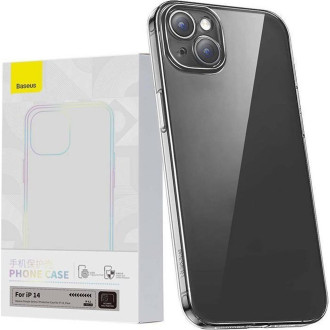 Pouzdro Baseus Simple 2 Case pro iPhone 14 tenký kryt průhledný