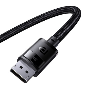 DisplayPort 8K 60Hz kabel 1,5m Baseus High Definition Series – černý