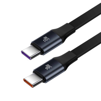 Autonabíječka 2v1 33W 2x USB C (samec) Baseus Enjoyment - černá