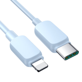 USB C – Lightning kabel 20W 1,2m Joyroom S-CL020A14 – modrý