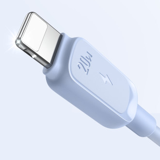 USB C – Lightning kabel 20W 1,2m Joyroom S-CL020A14 – modrý