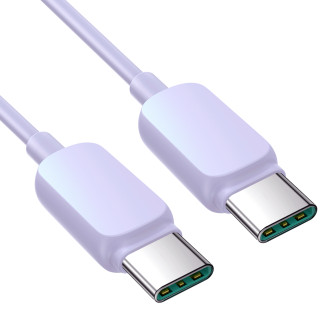 USB C – USB C kabel 100W 1,2m Joyroom S-CC100A14 – fialový