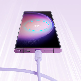 USB C – USB C kabel 100W 1,2m Joyroom S-CC100A14 – fialový