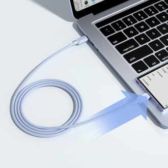 USB C – USB C kabel 100W 1,2m Joyroom S-CC100A14 – modrý