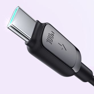 USB C – USB C kabel 100W 1,2m Joyroom S-CC100A14 – černý