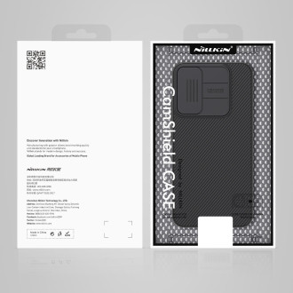 Nillkin CamShield Case - Armored Case pro Samsung Galaxy A34 5G s krytem fotoaparátu - Černá