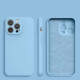 Silikonový obal pro Samsung Galaxy A54 5G silikonový kryt světle modrý