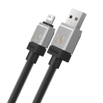 USB - Lightning 2,4A 2m kabel Baseus CoolPlay - černý