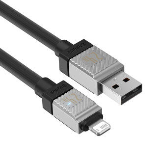 USB - Lightning 2,4A 2m kabel Baseus CoolPlay - černý