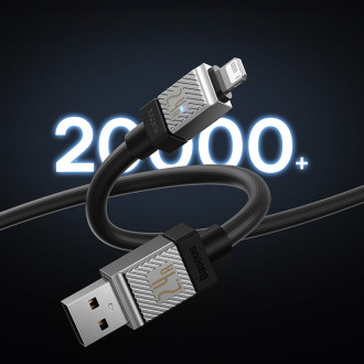 USB - Lightning 2,4A 2m kabel Baseus CoolPlay - černý