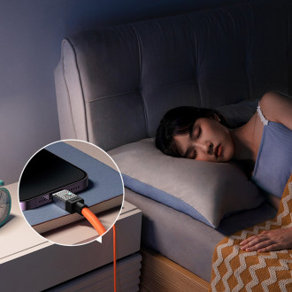 USB - Lightning 2,4A 2m kabel Baseus CoolPlay - černý