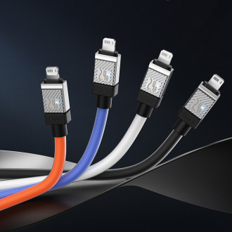 USB - Lightning 2,4A 2m kabel Baseus CoolPlay - černý