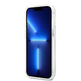 Karl Lagerfeld KLHMP13LHKCT iPhone 13 Pro / 13 6,1&quot; pevné pouzdro průhledné Karl &amp; Choupette Aluminium Magsafe