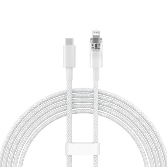 Baseus Explorer Series kabel USB-C - Lightning 20W 2 m bílý (CATS010302)