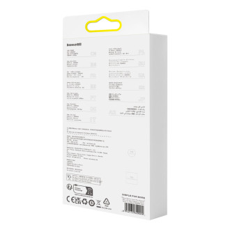 Baseus Explorer Series kabel USB-C - Lightning 20W 1 m bílý (CATS010202)
