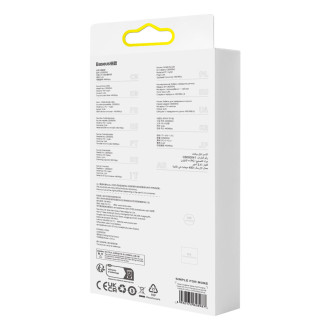 Baseus Explorer Series kabel USB - Lightning 2,4A 1 m bílý (CATS010002)