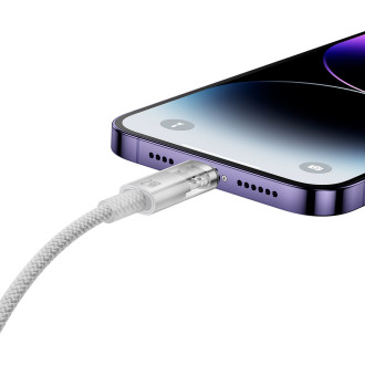Baseus Explorer Series kabel USB - Lightning 2,4A 1 m bílý (CATS010002)