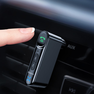 Bluetooth AUX vysílač Baseus BSBA-02 (Overseas Edition) - černý