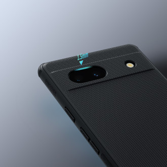 Pevné pouzdro Google Pixel 7a Pevné pouzdro Nillkin Super Frosted Shield Pro – černé
