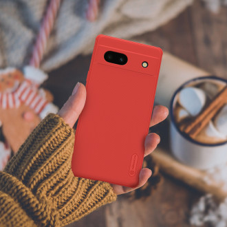 Pevné pouzdro Google Pixel 7a Pevné pouzdro Nillkin Super Frosted Shield Pro – černé