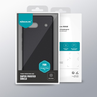 Pevné pouzdro Google Pixel 7a Pevné pouzdro Nillkin Super Frosted Shield Pro – černé