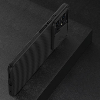 Pancéřové pouzdro Xiaomi Redmi Note 12 s krytem fotoaparátu Nillkin CamShield Case - černé
